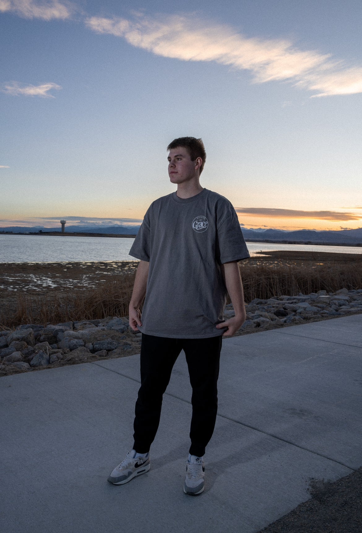 Guided by Grace T-Shirt - Logo Design (Pre-order)