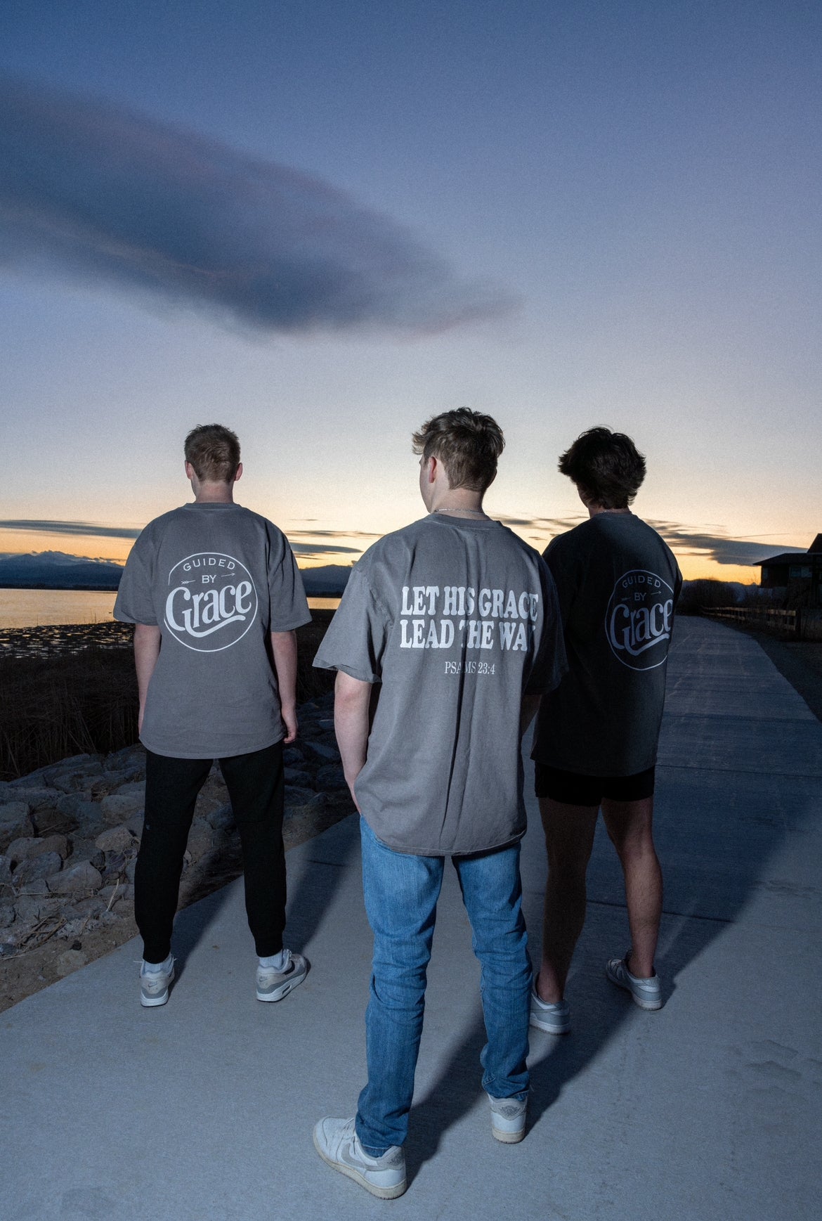 Guided by Grace T-Shirt - Logo Design (Pre-order)