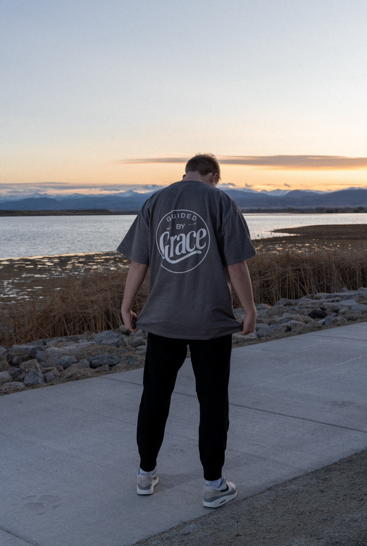 Guided by Grace T-Shirt - Logo Design (Pre-order)